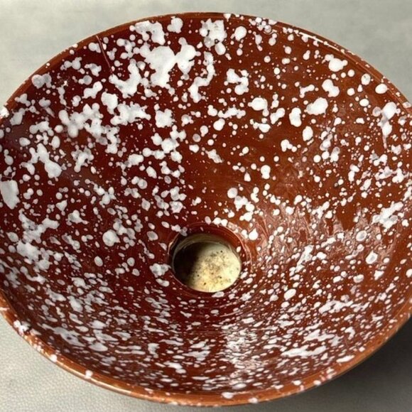 MCM Italian RAYMOR Signed Abstract Footed Pottery Bowl - Picture 6 of 7